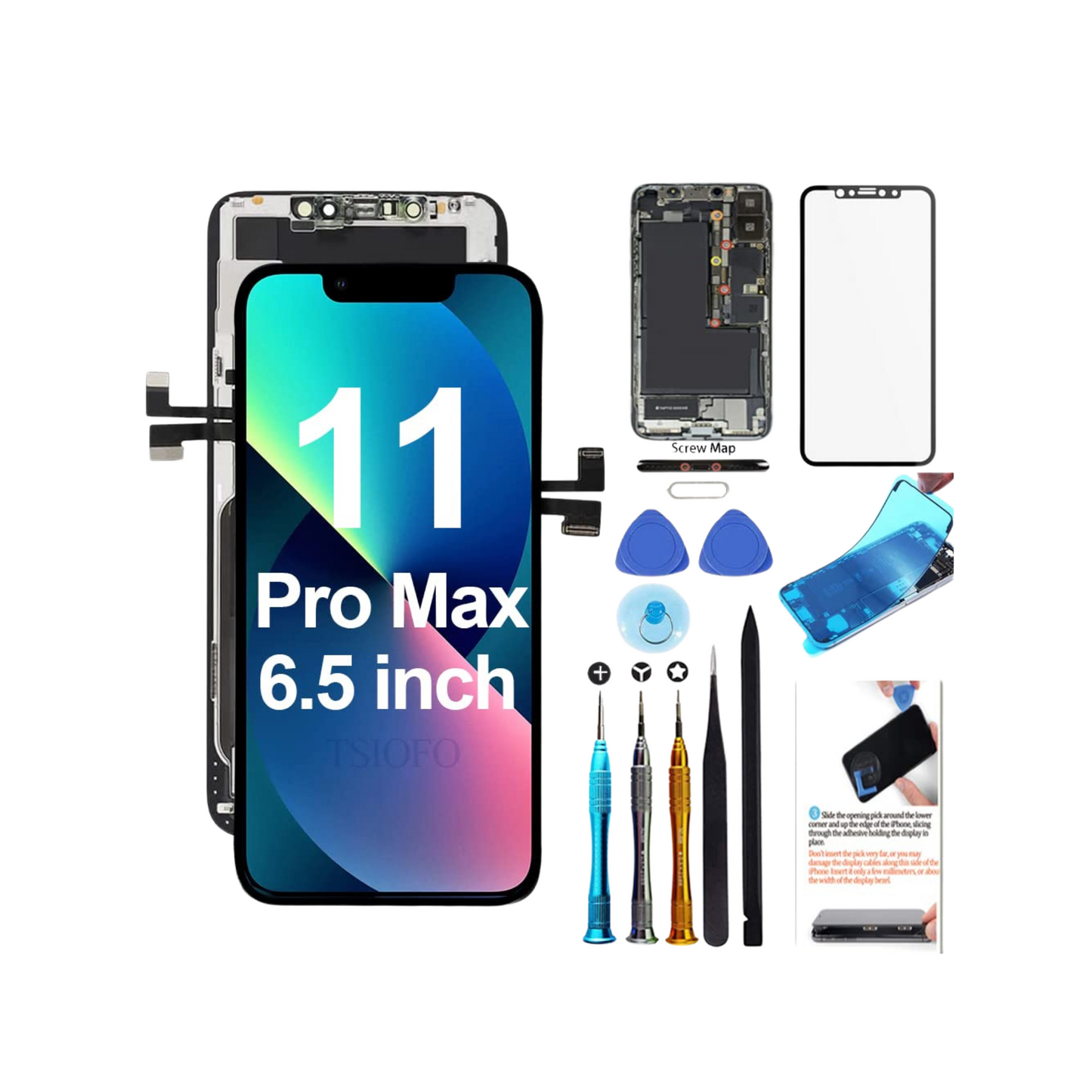 iPhone 11 Pro Max Screen Replacement Kit