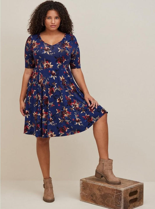 TORRID Floral Dress