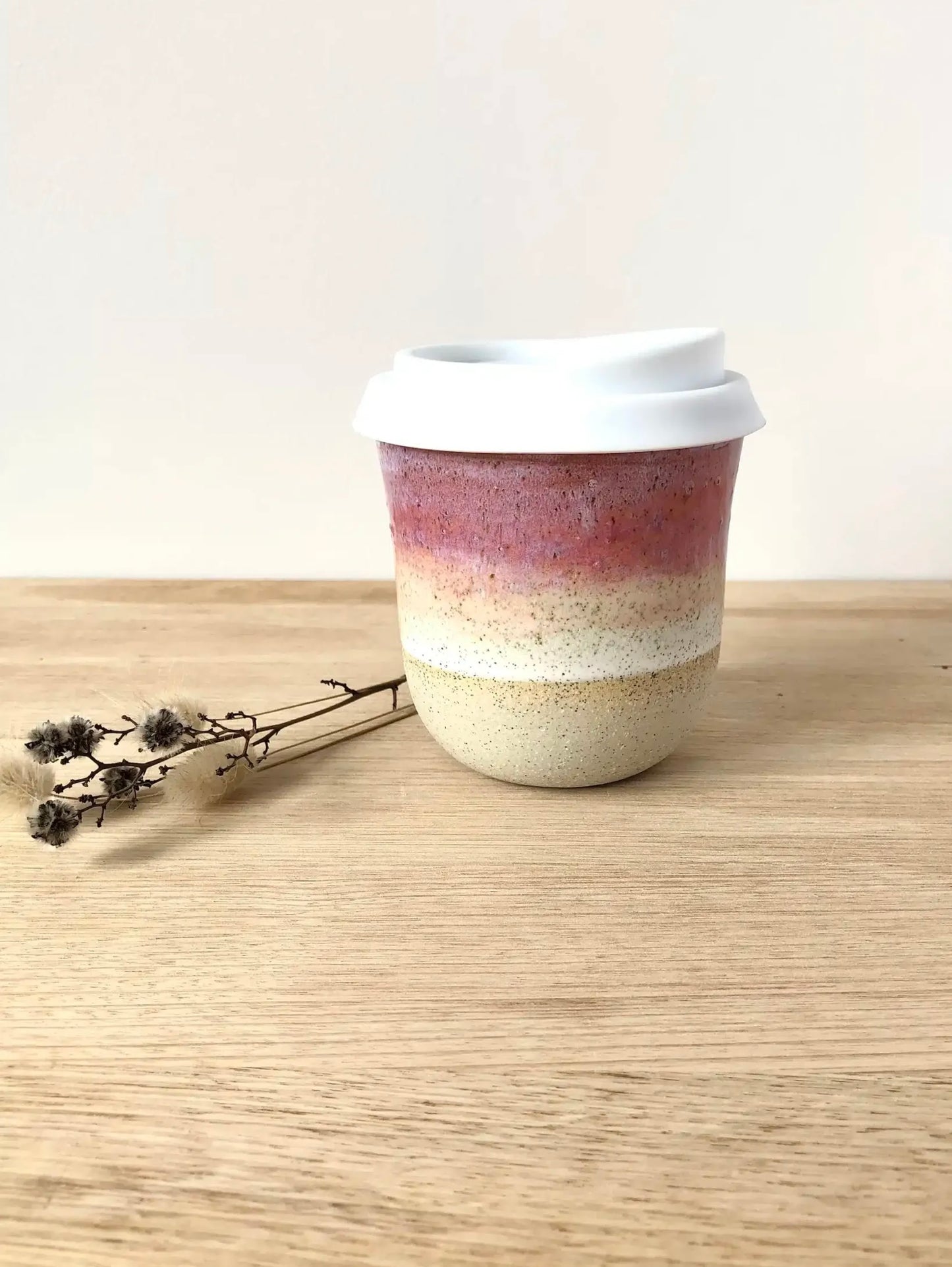 Handcrafted Mug with Lid