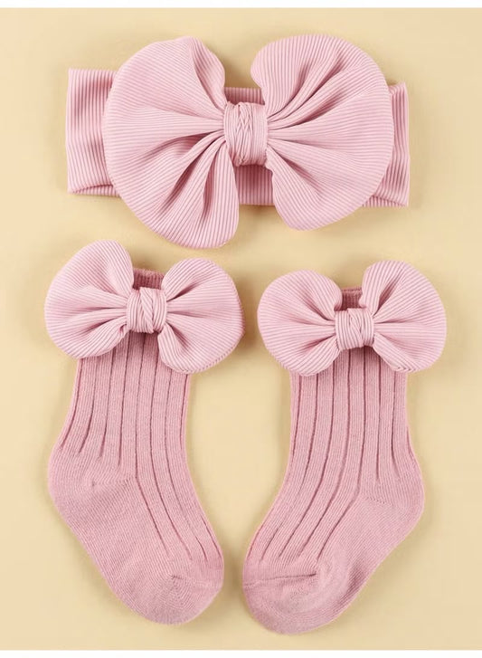 Baby Sock & Headband