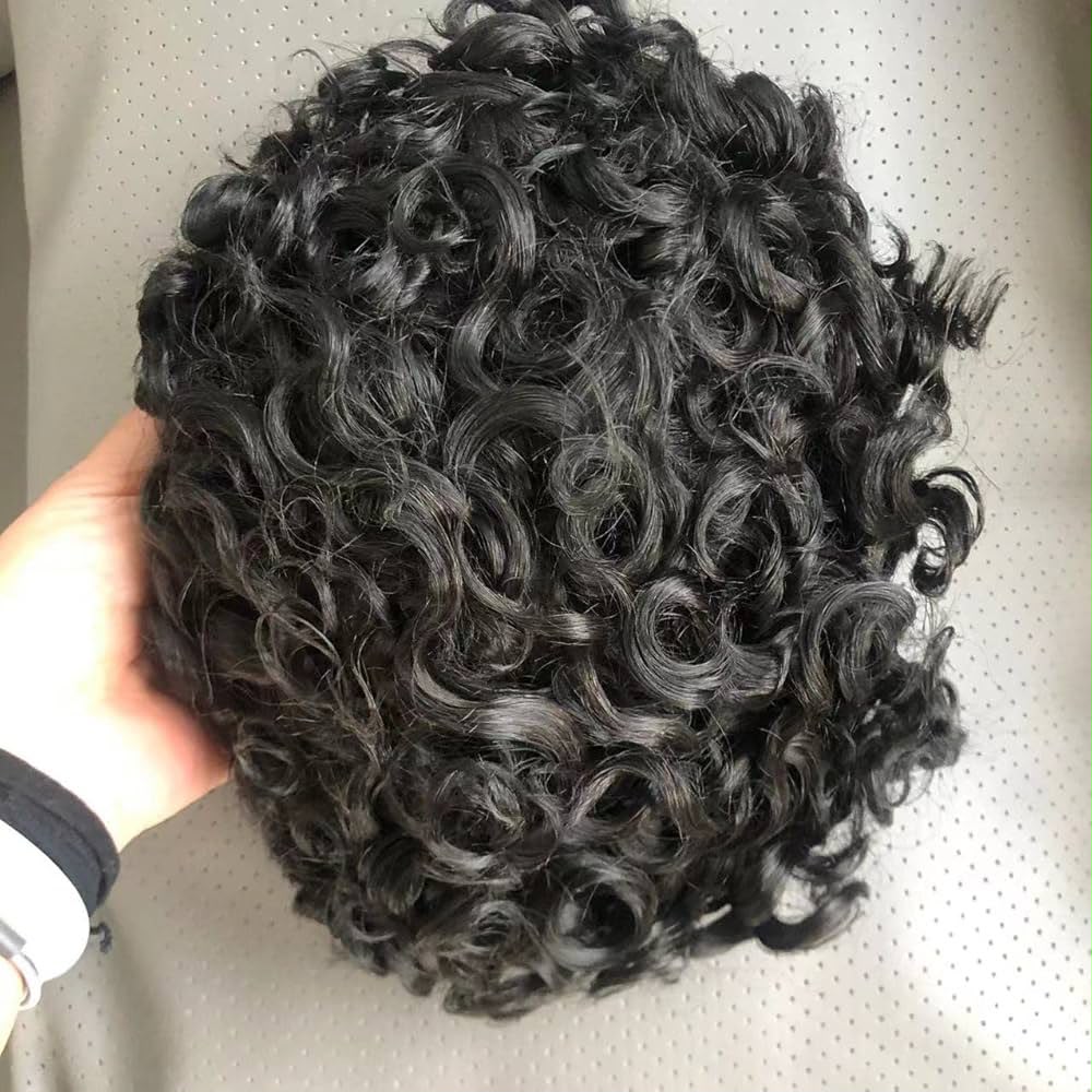 Curly Cut Mixed Fibre Wig