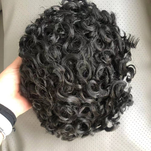 Curly Cut Mixed Fibre Wig