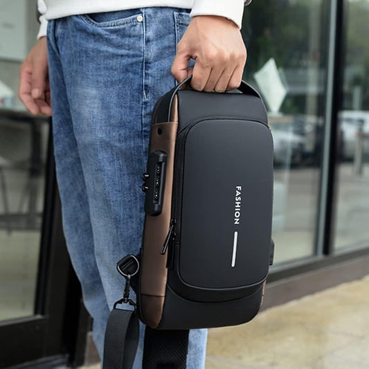 Armor Style Cross Body Bag